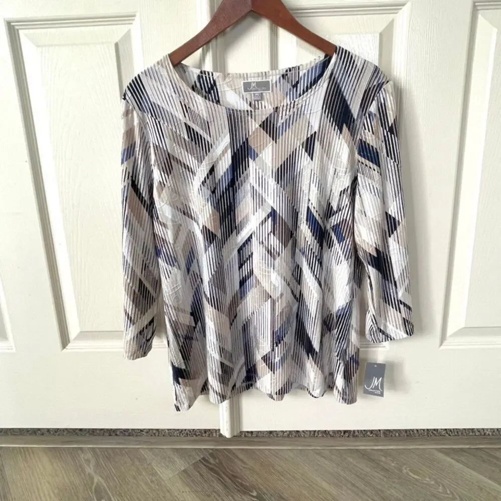 JM collection long sleeved blouse